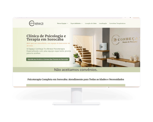 Site para clínica de psicologia